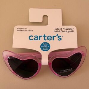 Carter's Pink Heart-Shaped Infant/Toddler Sunglasses